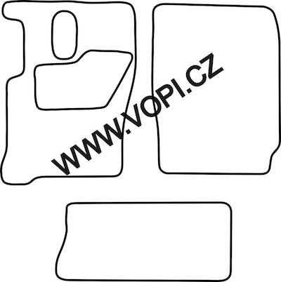 Autokoberce Iveco new cargo New Cargo 2001 3 kusu Carfit (8106)